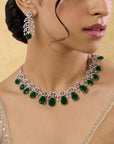 Zulaika Zircon Necklace Set