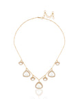 Kundan Gold Charm Necklace Set