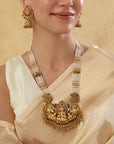 Nama Laxmi Temple Necklace Set