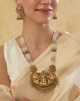 Nama Laxmi Temple Necklace Set