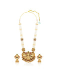 Nama Laxmi Temple Necklace Set