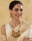 Nama Laxmi Temple Necklace Set
