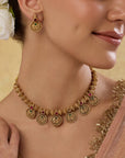 Mohura Temple Necklace Set