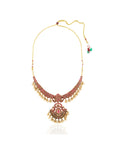 Chaarika Temple Necklace Set