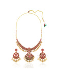 Chaarika Temple Necklace Set