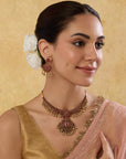 Chaarika Temple Necklace Set