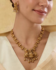 Adhrita Temple Necklace Set
