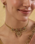 Arunee Temple Necklace Set