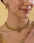 Ishna Temple Necklace Set