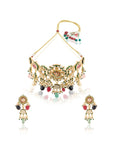Kanak Kundan Choker Necklace Set