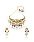 Kanak Kundan Choker Necklace Set