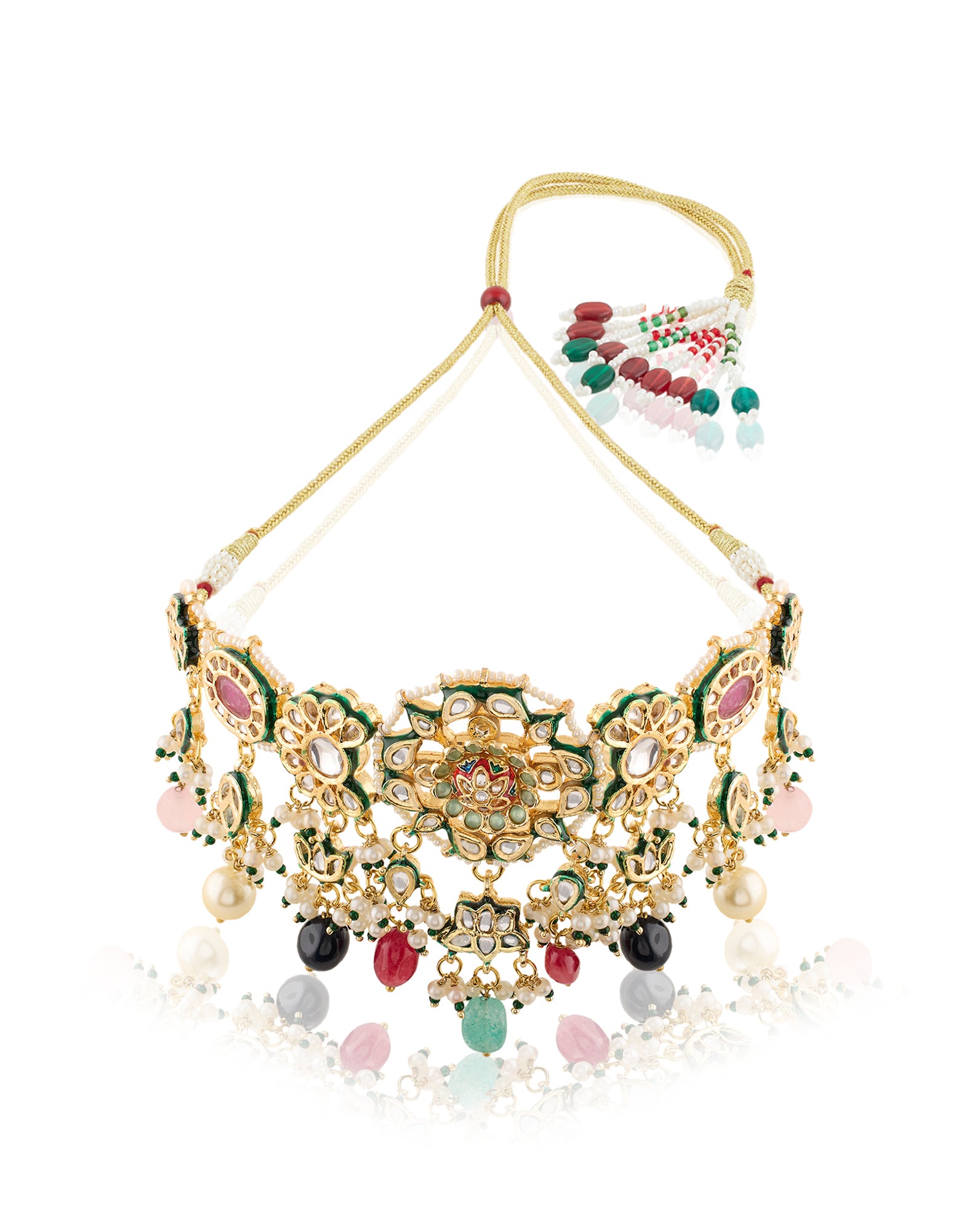 Kanak Kundan Choker Necklace Set