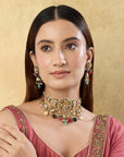 Kanak Kundan Choker Necklace Set