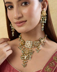 Mriga Kundan Necklace Set