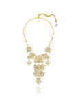 Kundan Gold Statement Choker Necklace Set