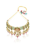 Nishvika Kundan Choker Necklace Set