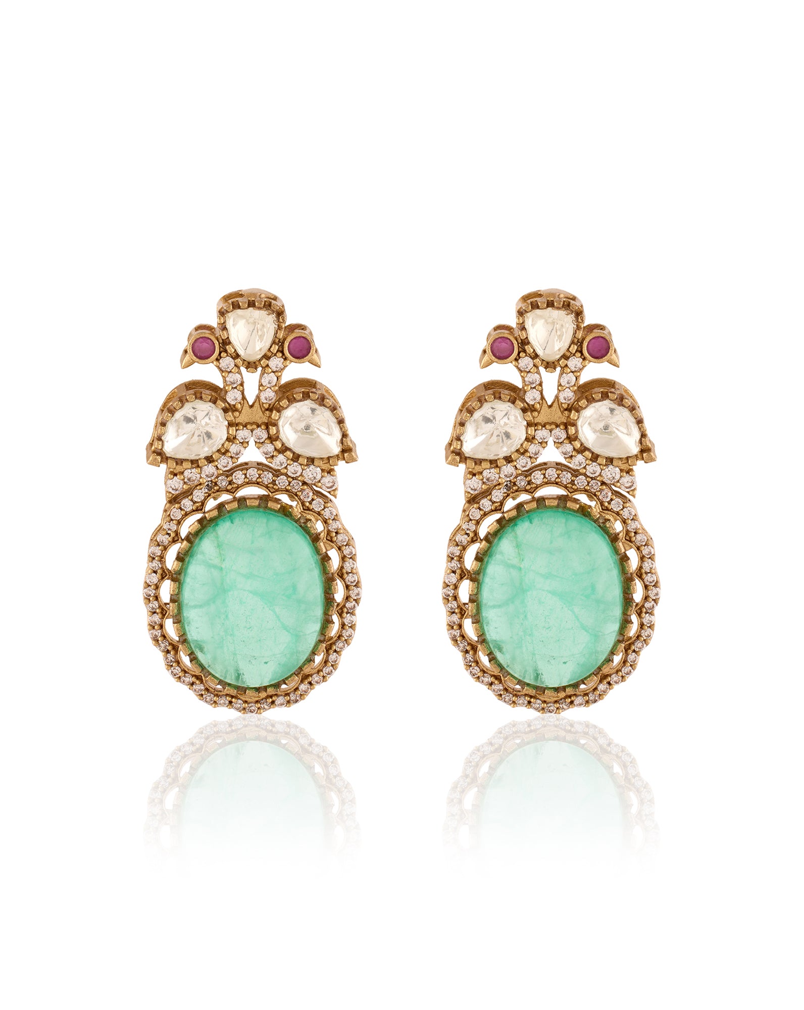 Ishvani Kundan Choker Necklace Set