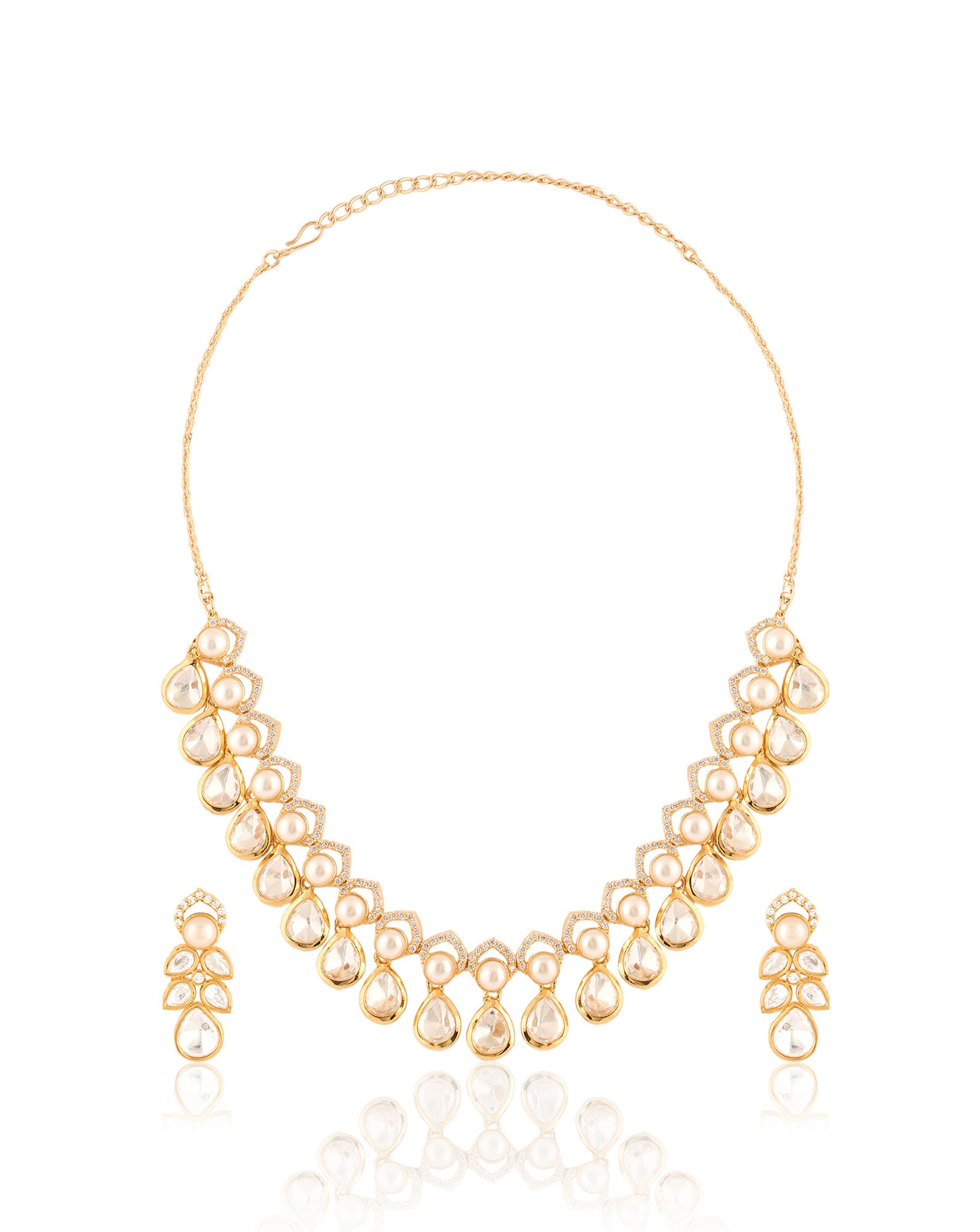Zyaria Kundan Necklace Set