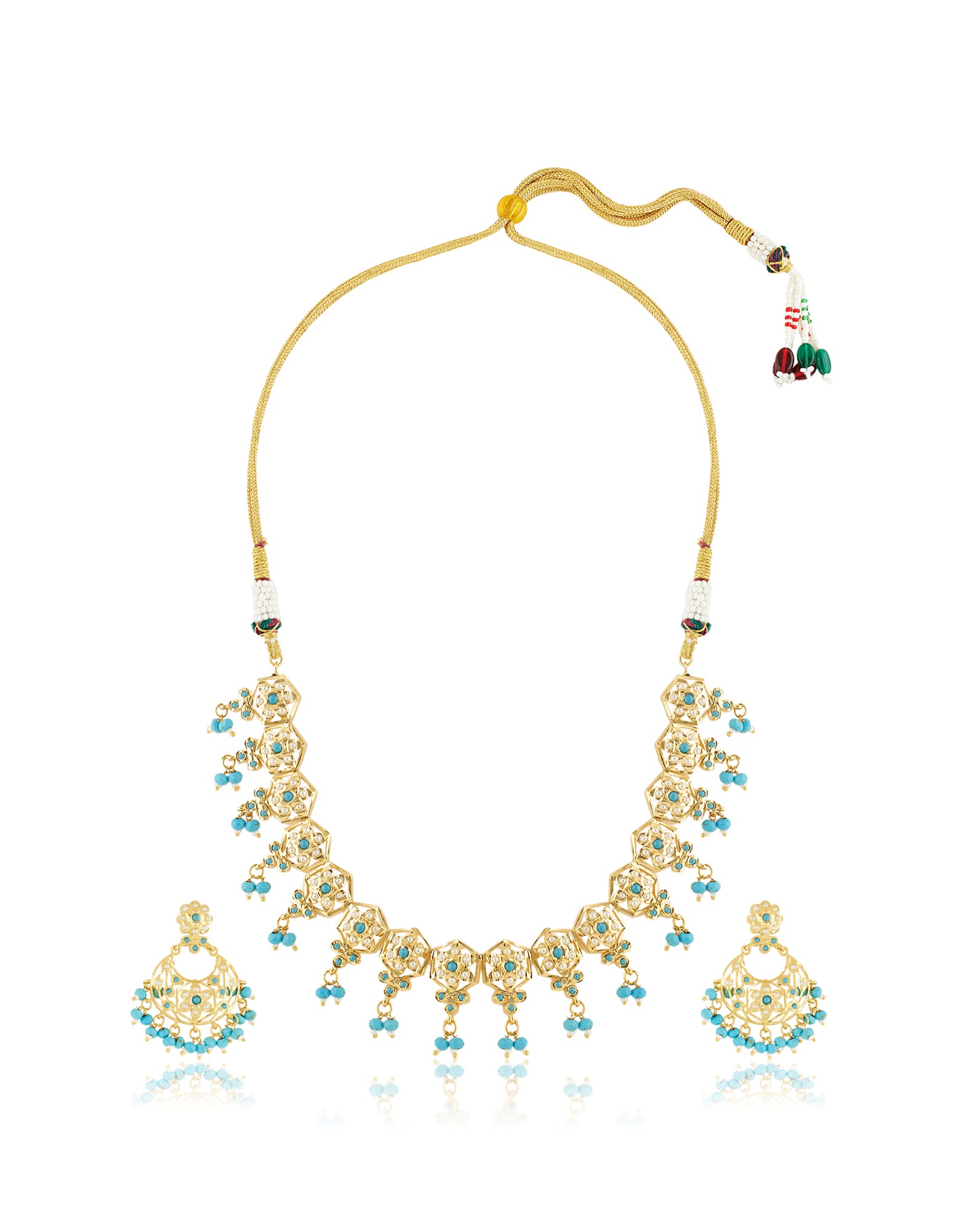 Kivira Jadau Necklace Set