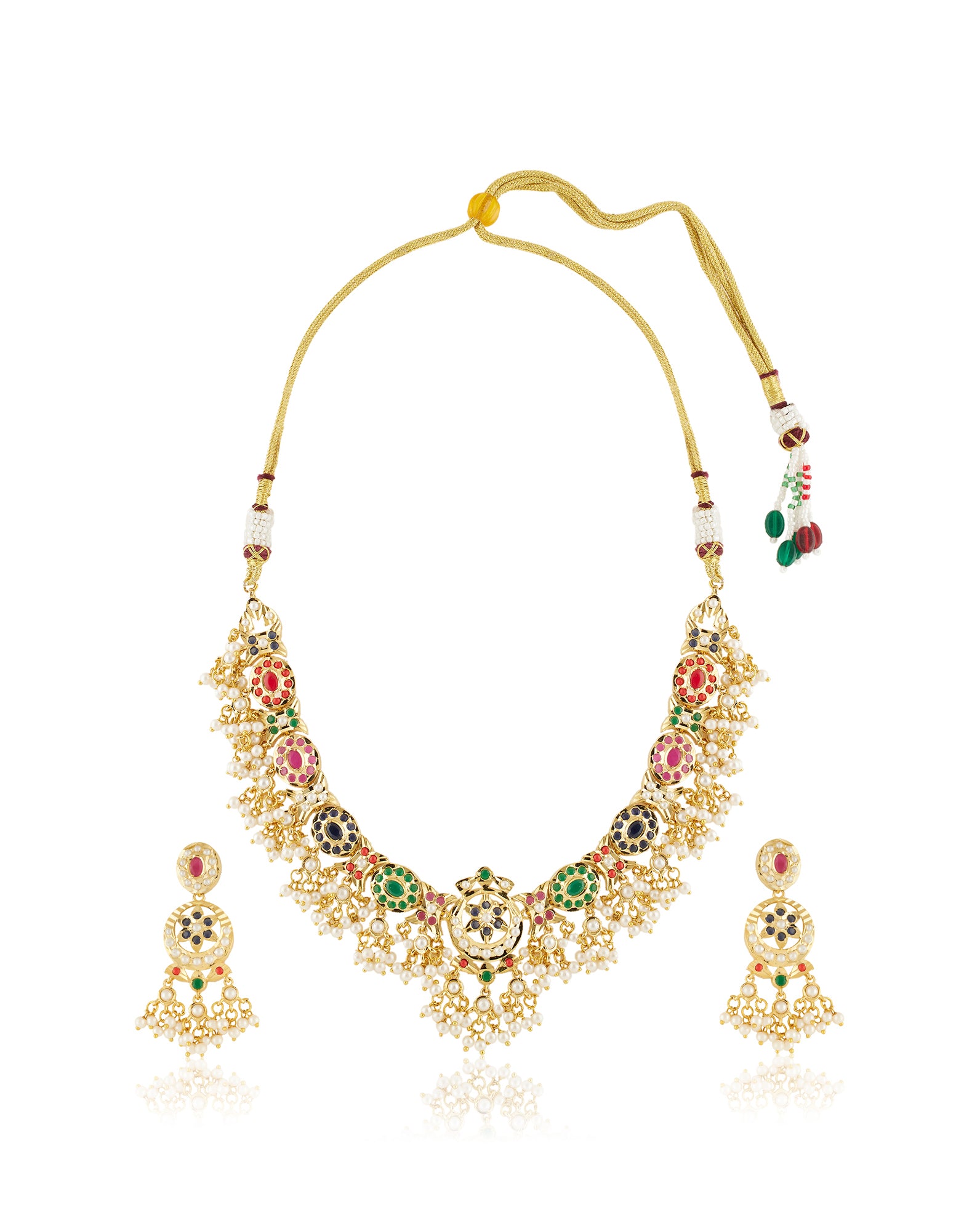 Tashira Jadau Necklace Set