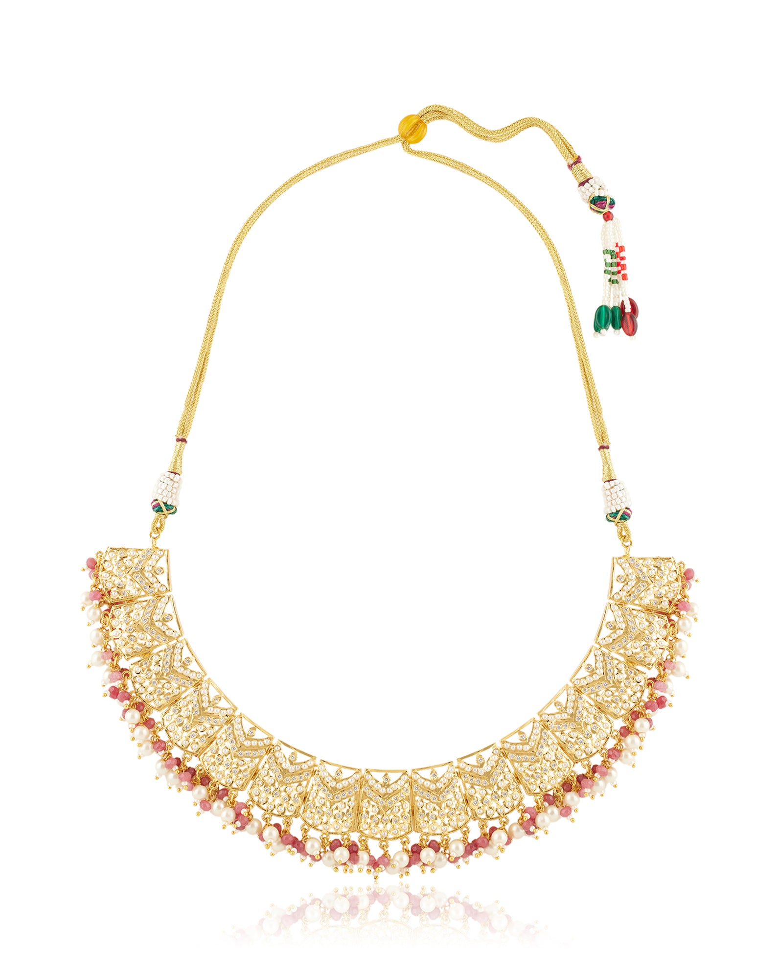 Izvara Jadau Necklace Set