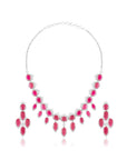 Abira Oxidised Necklace Set