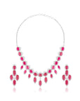 Abira Zircon Necklace Set