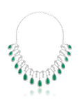 Kashira Zircon Necklace Set