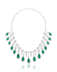 Kashira Zircon Necklace Set