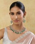 Kashira Zircon Necklace Set