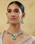 Zaryah Zircon Necklace Set