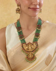 Mayura Laxmi Temple Necklace Set