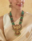 Mayura Laxmi Temple Necklace Set