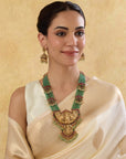Mayura Laxmi Temple Necklace Set