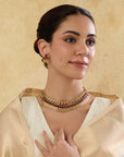 Rupa Temple Necklace Set