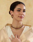 Rupa Temple Necklace Set
