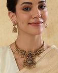 Padmaja Temple Necklace Set