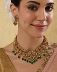 Aravali Temple Necklace Set