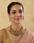 Aravali Temple Necklace Set