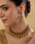 Mudra Temple Necklace Set