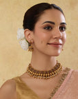 Mudra Temple Necklace Set