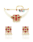 Tavishi Kundan Choker Necklace Set
