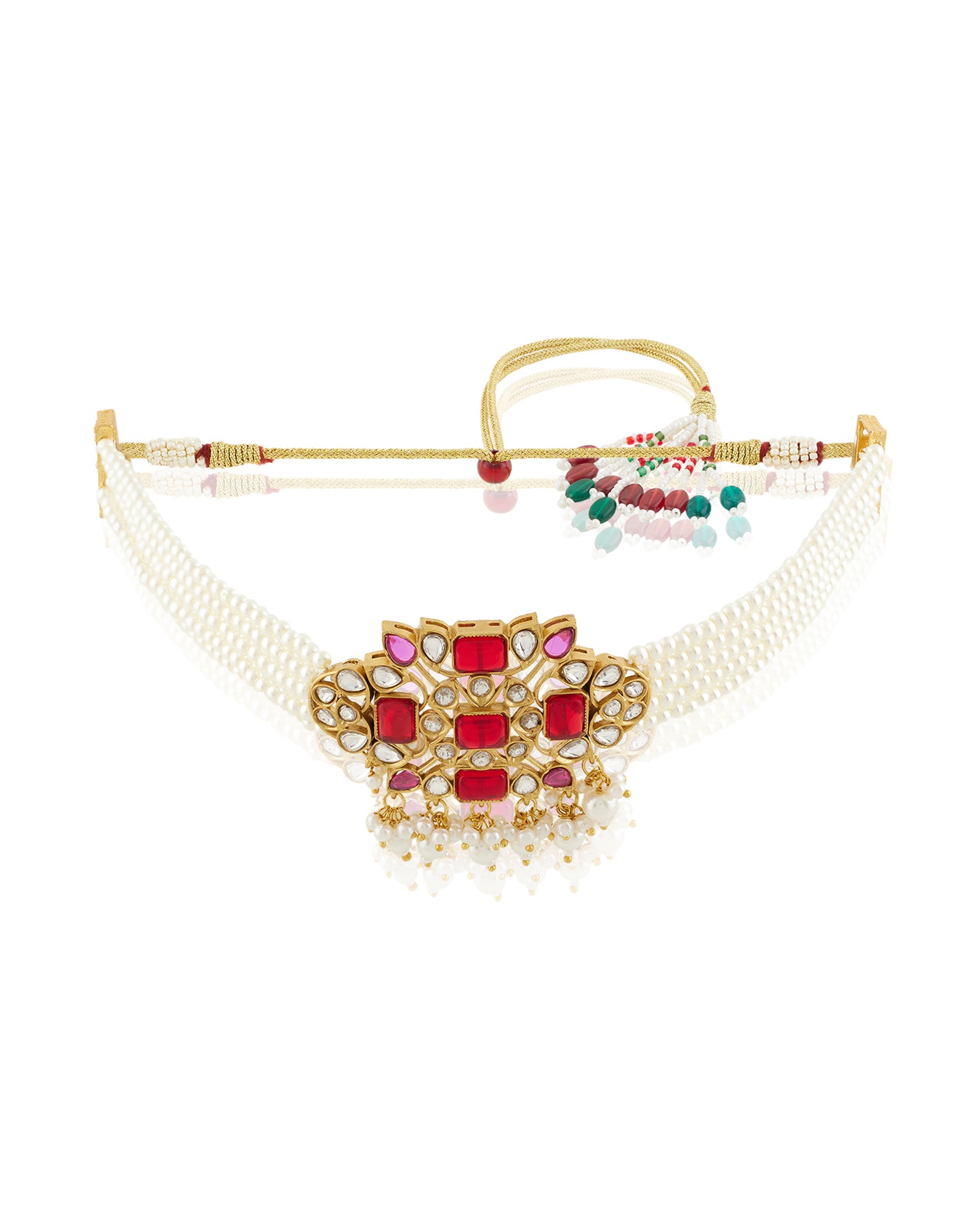 Tavishi Kundan Choker Necklace Set