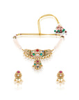 Avanya Kundan Choker Necklace Set