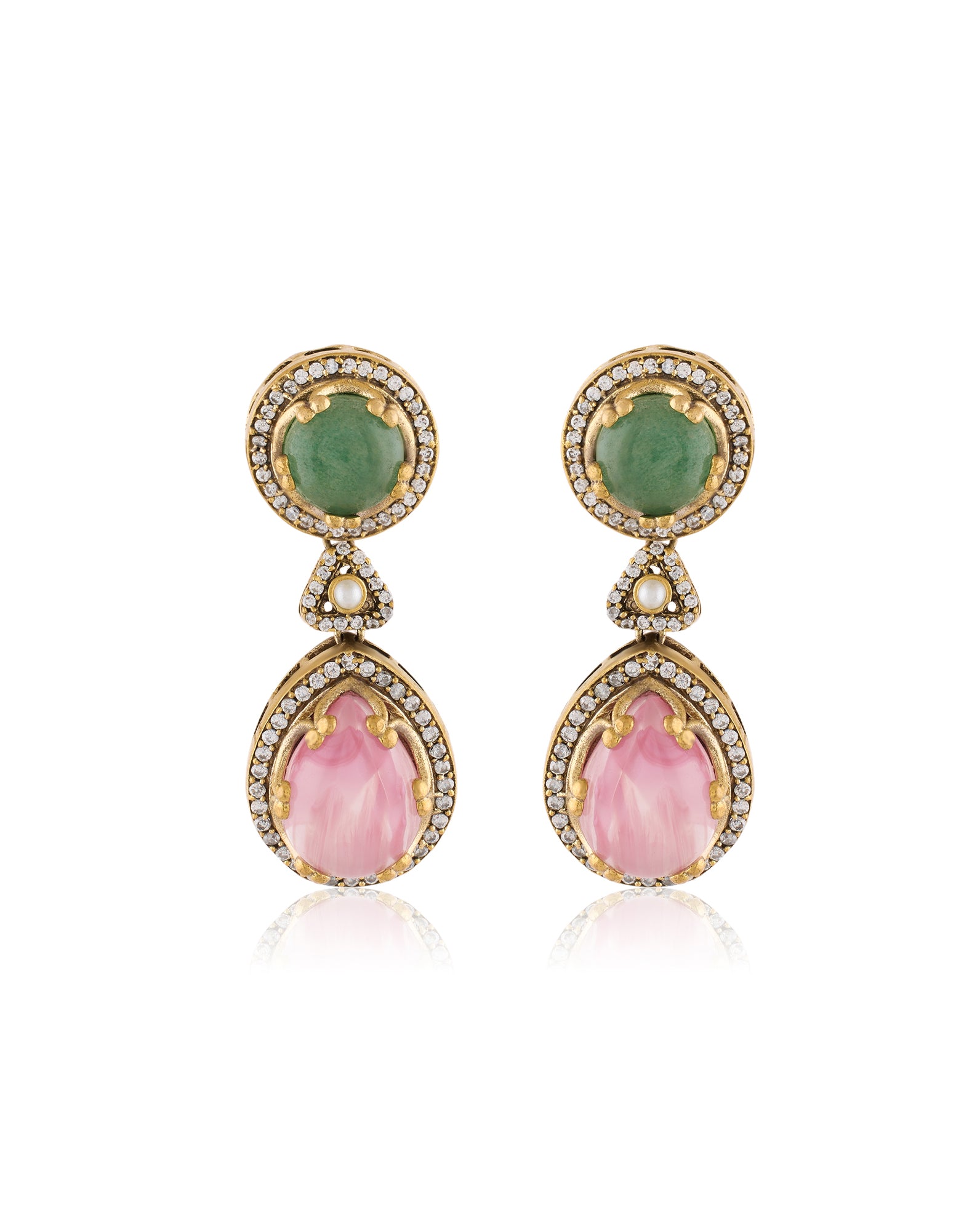 Liyana Kundan Choker Necklace Set