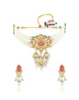 Oriana Kundan Choker Necklace Set