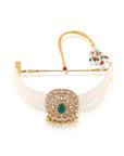 Rajiri Kundan Choker Necklace Set