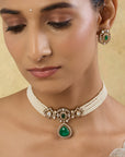 Svarika Kundan Choker Necklace Set