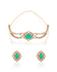 Meharya Kundan Choker Necklace Set