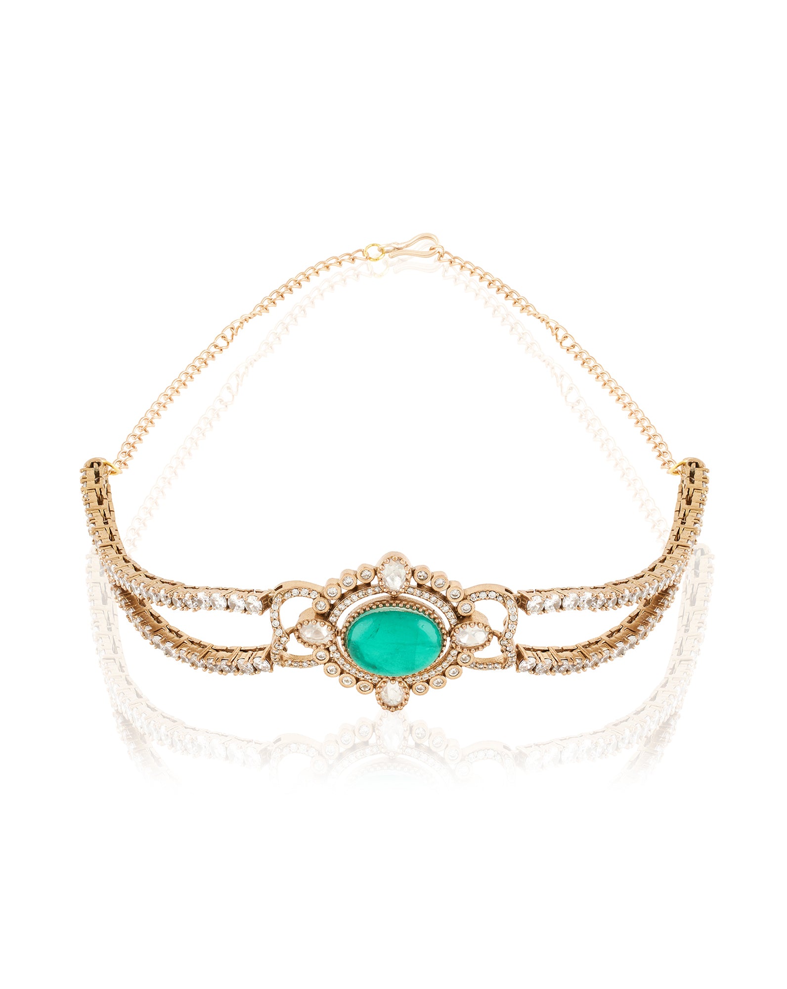 Meharya Kundan Choker Necklace Set
